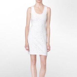 CK White Lace Dress